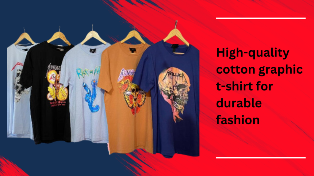 High-quality organic cotton graphic t-shirts 