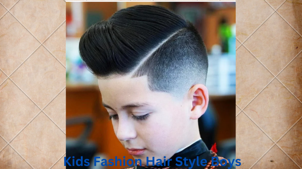 Kids Fashion Hair Style Boys