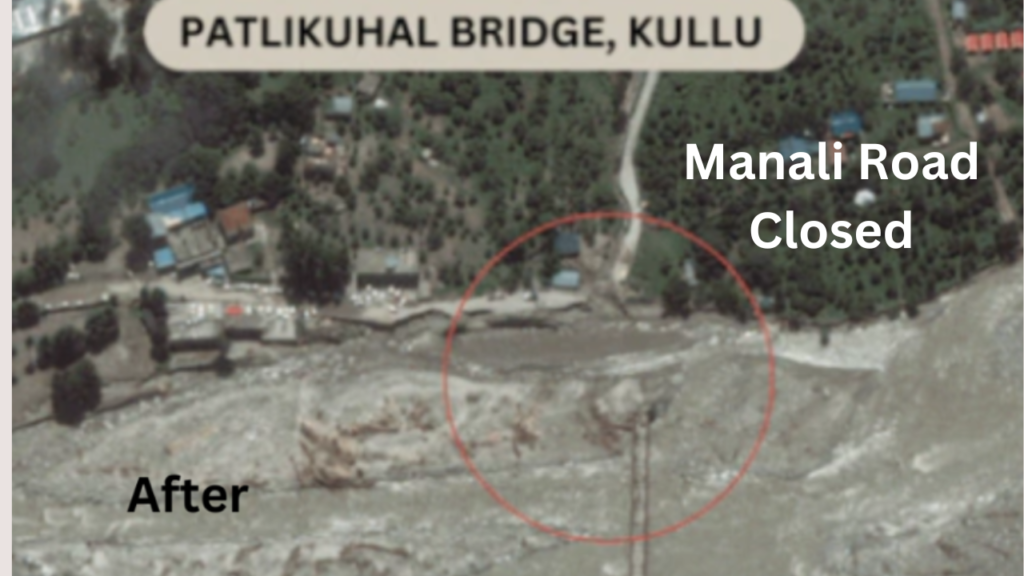 Manali Road Closed