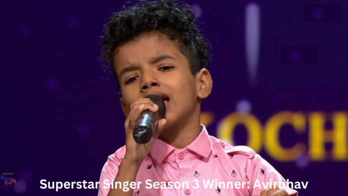 Superstar Singer Season 3 Winner Avirbhav