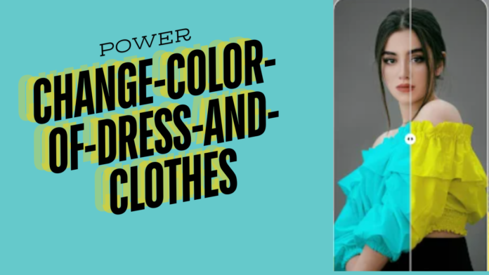 change color of clothes