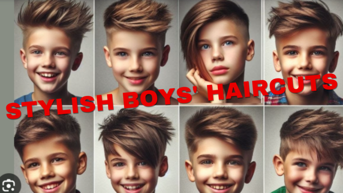 Stylish Boys' Haircuts.