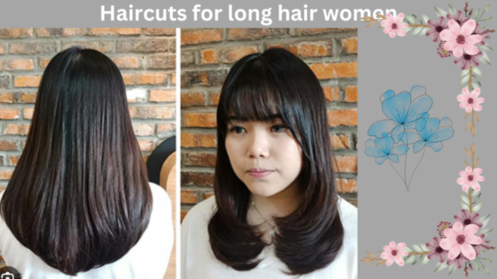 Trendy haircuts for women with long hair