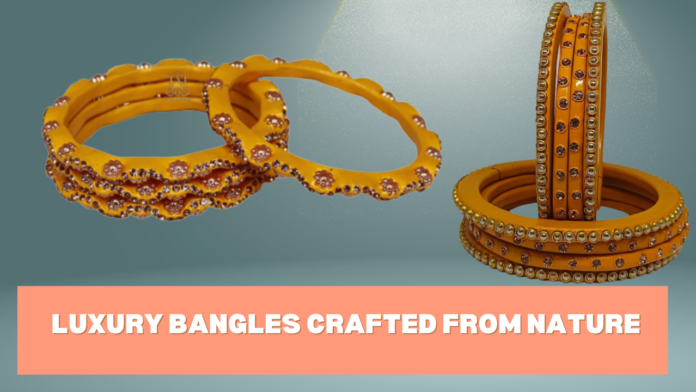 Luxury Bangles Crafted from Nature